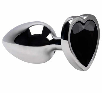 Plug Anal com Joia de Coração Tamanho M - My Secret