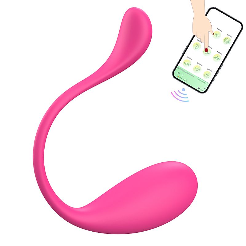 Vibrador por Aplicativo À Longa Distância - Lophin - My Secret