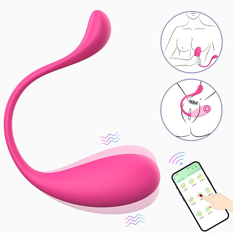Vibrador por Aplicativo À Longa Distância - Lophin - My Secret