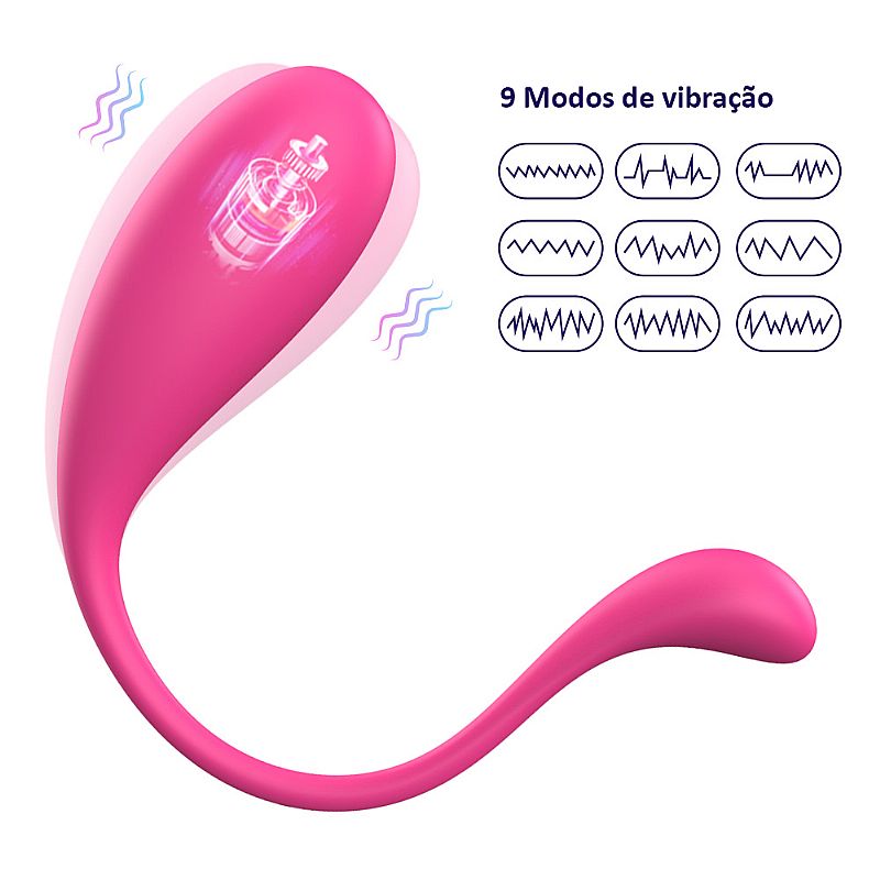 Vibrador por Aplicativo À Longa Distância - Lophin - My Secret