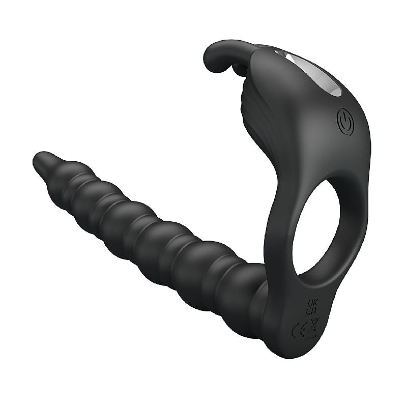 Anel Companheiro com Plug Anal Escalonado - Balckney - 7 modos de vibr My Secret Anel Companheiro com Plug Anal Escalonado - Balckney - 7 modos de vibr My Secret