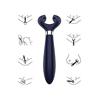 Satisfyer Andless Fun Vibrador Massageador Recarregável com 3 Motores Individuais e 100 Combinações de Vibrações - My Secret