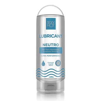 Gel Lubrificante Neutro à Base de Água Sexy Hot - 200ml - My Secret