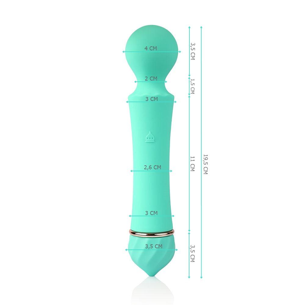 Vibrador Recarregável Multivelocidade Taj Shiva - Varinha Mágica com 10 Modos de Vibração - My Secret