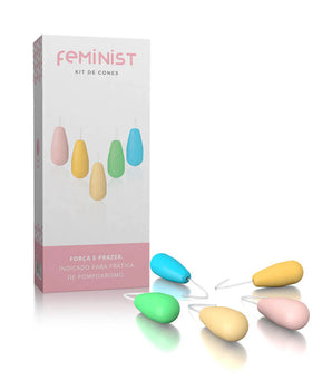 Kit para Pompoarismo Feminist com 5 Cones