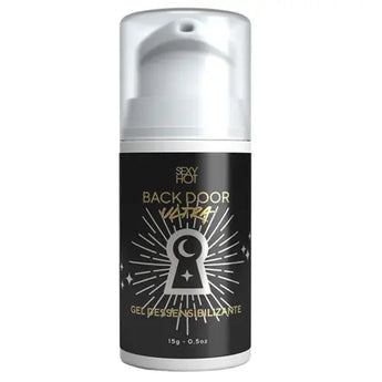 Back Door Ultra Gel Facilitador Anal Sexy Hot 15g com Ácido Hialurônico