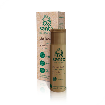 Gel Beijável Bio-Labié sabor Banoffe com efeito quente