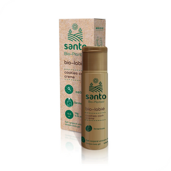 Gel Beijável Bio-Labié sabor Cookies com Creme com efeito quente