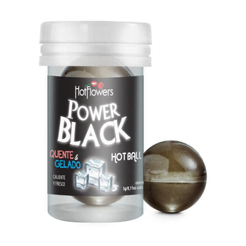 Hot Ball Power Black Hot Flowers com 2 cápsulas