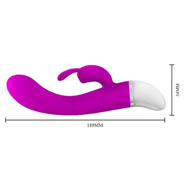 Freda - Vibrador de Ponto G e clitóris 30 Velocidades - Pretty Love - My Secret