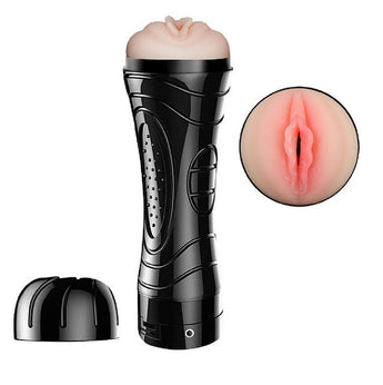 Masturbador masculino em Cyberskin com textura interna