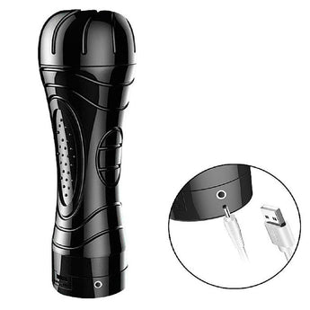 Masturbador masculino em Cyberskin com textura interna