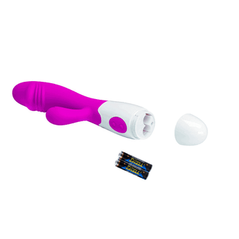 Vibrador Pretty Love Snappy para ponto G e clitóris com 30 modos de vibração