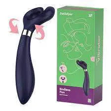 Satisfyer Andless Fun Vibrador Massageador Recarregável com 3 Motores Individuais e 100 Combinações de Vibrações - My Secret