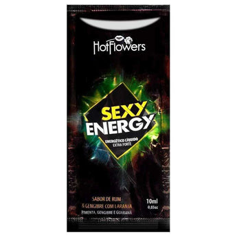 Sexy Energy Hot Flowers energético líquido extra forte sachê 10 ml