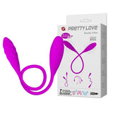 Snaky Vibe com duas pontas vibratórias recarregável