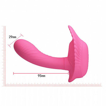 Vibrador de calcinha Pretty Love com estimulação do ponto G e 10 modos de vibração