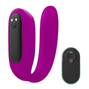 Vibrador de casal recarregável com controle remoto sem fio