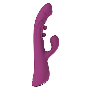 Vibrador Chiara para ponto G e clitóris com movimento dedilhar