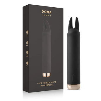 Vibrador e Massageador Recarregável Dona Funny com 10 modos de vibração