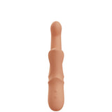 Vibrador para ponto G com anéis internos móveis e estimulador externo