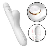 Vibrador Rabbit com movimento vai e vem, esferas rotativas e estimulação clitoriana