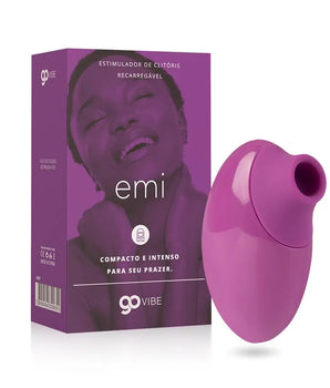 Estimulador Sugador de Clitóris Recarregável Go Vibe Emi