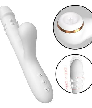 Vibrador Vai E Vem De Esferas E Ponto G E Clitóris