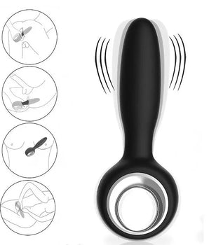 Plug com Vibrador com 12 Vibrações Dylon