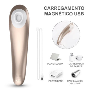 Sugador de Clitóris Screaming Pró com 9 Modos de Etimulação, Recarregável - My Secret