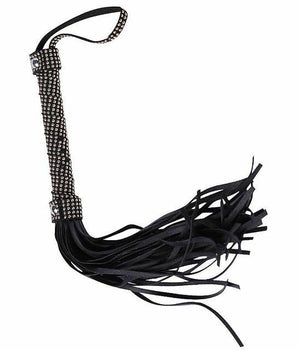 Chicote Flogger com Pedras no cabo 50 CM - My Secret