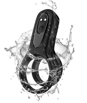 Anel Peniano Duplo com Vibrador - Recarregável - Robô