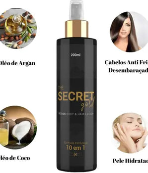 Elixir da Sedução 10 em 1 The Secret Gold 200ml