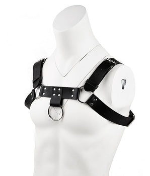 Harness Masculino com Argolas - 3,5cm X 100,0 cm