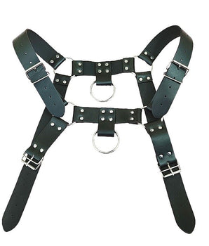 Harness Masculino com Argolas - 3,5cm X 100,0 cm