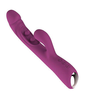 Vibrador Ponto G de Clitóris com Dedilhar - Chiara - 8 modos de vibraçao/ 9 modos de dedilhar