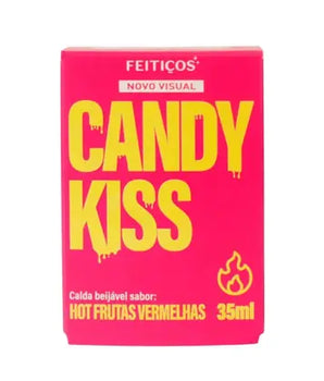Candy Kiss Calda Beijável Hot Frutas Vermelhas Efeito Aquecimento