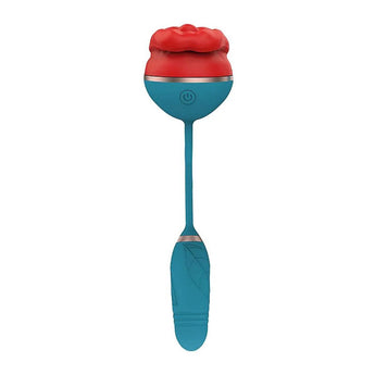 Big Boca Vibrador Vai e Vem com Boca Estimuladora - Recarregável 10 Modos de Vibração - My Secret