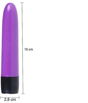 Vibrador Personal Aveludado - 18cm