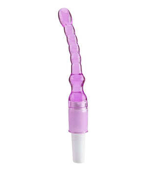 Plug Anal com Vibro Stimulator em Jelly - 17 cm