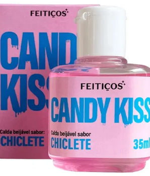 Gel Corporal Intimo Beijável Candy Kiss Chiclete