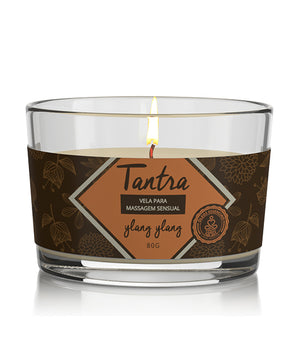 Vela Para Massagem Sensual Tantra Ylang Ylang - 80g