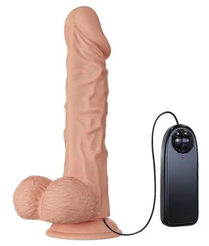 Pênis Realístico com Vibração – 24 cm Beautiful – Baile