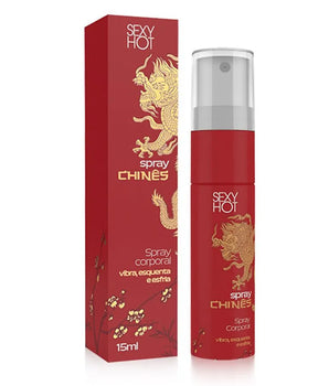 Spray Corporal Chinês vibra, Esquenta e Esfria 15g