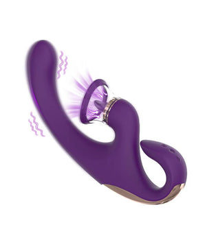 Vibrador de Ponto G e Clitóris - Amzing Toy Roxo