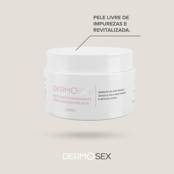 Esfoliante Hidratante para Região Pélvica Dermosex 120ml