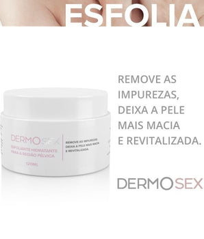 Esfoliante Hidratante para Região Pélvica Dermosex 120ml