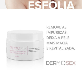 Esfoliante Hidratante para Região Pélvica Dermosex 120ml