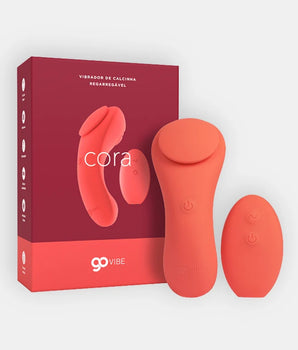 Vibrador e Estimulador Recarregável Go Vibe Cora