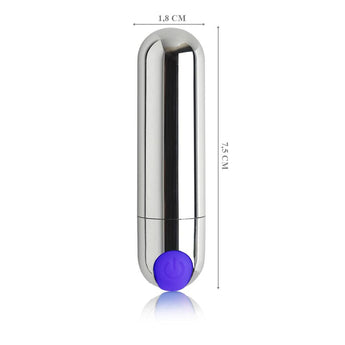Cápsula Vibratória Recarregável Multivelocidade Go Vibe Noa - 7,5 cm x 1,8 cm - My Secret